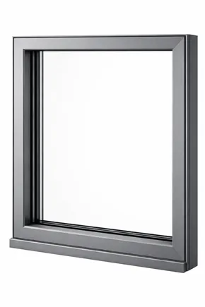 Elegantes Aluminiumfenster